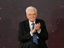 Sergio Mattarella At 70th David Di Donatello - Rome