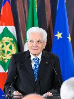 Sergio Mattarella At 70th David Di Donatello - Rome