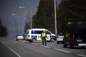 Hornet crashed in Rovaniemi, Finnish Lapland