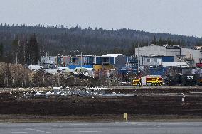 Hornet crashed in Rovaniemi, Finnish Lapland