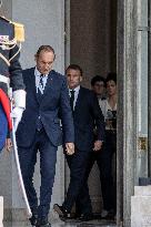 President Macron Meets Chancellor Merz - Paris