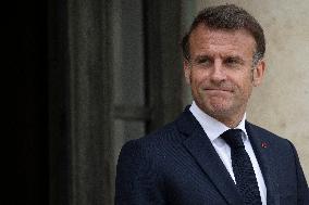President Macron Meets Chancellor Merz - Paris