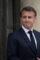 President Macron Meets Chancellor Merz - Paris