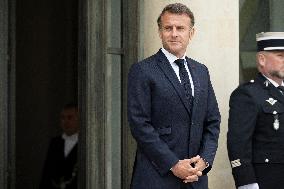President Macron Meets Chancellor Merz - Paris