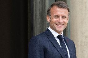 President Macron Meets Chancellor Merz - Paris