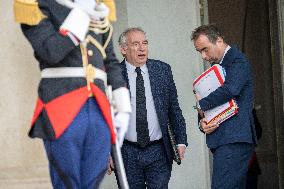 Weekly Cabinet Meeting - Paris