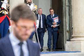 Weekly Cabinet Meeting - Paris