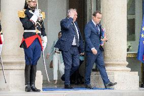 Weekly Cabinet Meeting - Paris