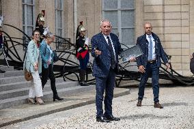 Weekly Cabinet Meeting - Paris