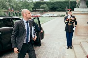 Jean-Noel Barrot receives his German counterpart Johann Wadephul - Paris AJ