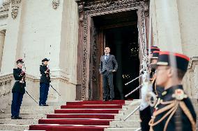 Jean-Noel Barrot receives his German counterpart Johann Wadephul - Paris AJ