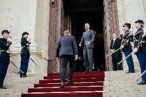 Jean-Noel Barrot receives his German counterpart Johann Wadephul - Paris AJ