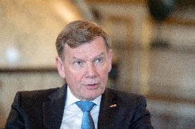 Jean-Noel Barrot receives his German counterpart Johann Wadephul - Paris AJ