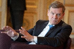 Jean-Noel Barrot receives his German counterpart Johann Wadephul - Paris AJ