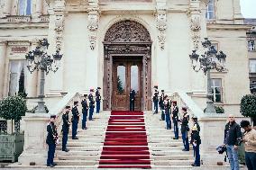 Jean-Noel Barrot receives his German counterpart Johann Wadephul - Paris AJ