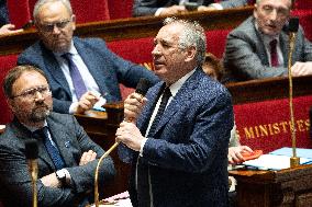 Questions to the government at the National Assembly - Paris