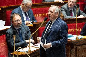 Questions to the government at the National Assembly - Paris