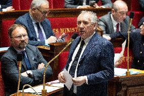 Questions to the government at the National Assembly - Paris