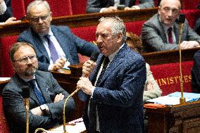 Questions to the government at the National Assembly - Paris