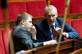 Questions to the government at the National Assembly - Paris