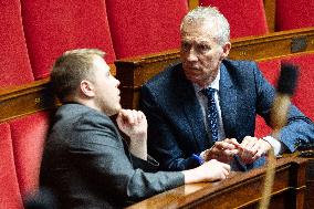 Questions to the government at the National Assembly - Paris