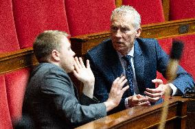 Questions to the government at the National Assembly - Paris