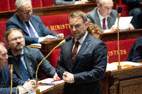 Questions to the government at the National Assembly - Paris