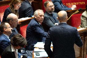 Questions to the government at the National Assembly - Paris