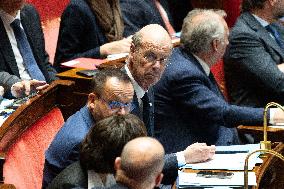 Questions to the government at the National Assembly - Paris