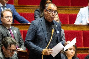 Questions to the government at the National Assembly - Paris
