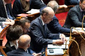 Questions to the government at the National Assembly - Paris