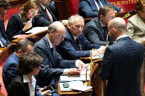 Questions to the government at the National Assembly - Paris