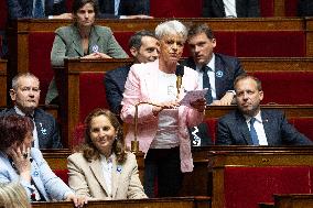 Questions to the government at the National Assembly - Paris