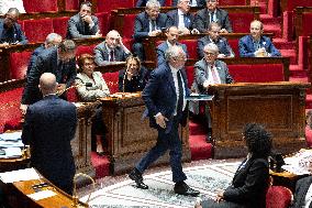 Questions to the government at the National Assembly - Paris