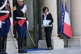 Ahmed Al-Sharaa and Emmanuel Macron at Elysee Palace - Paris