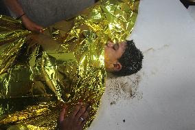 Victims of The Israeli Bombing - Gaza