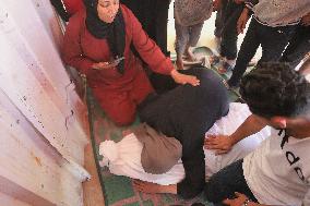 Victims of The Israeli Bombing - Gaza