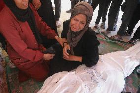 Victims of The Israeli Bombing - Gaza