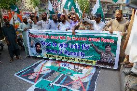Rally Condemns Airstrikes - Pakistan