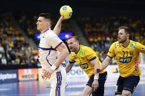 HANDBALL EHF EURO CUP SWEDEN-FRANCE