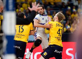 HANDBALL EHF EURO CUP SWEDEN-FRANCE