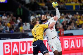 HANDBALL EHF EURO CUP SWEDEN-FRANCE