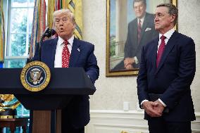 DC: President Trump Swears in David Perdue as U.S. Ambassador to China