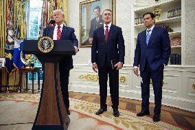 DC: President Trump Swears in David Perdue as U.S. Ambassador to China