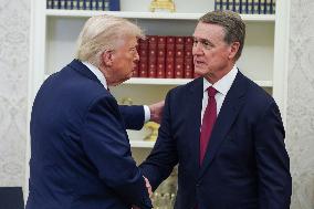 DC: President Trump Swears in David Perdue as U.S. Ambassador to China