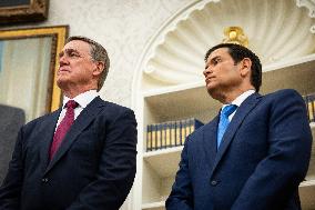 President Trump Swears in David Perdue as U.S. Ambassador to China
