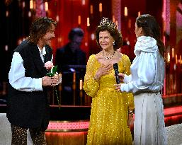 CHRISTER LINDARW AND THE QUEEN