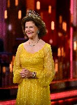 CHRISTER LINDARW AND THE QUEEN