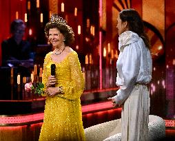 CHRISTER LINDARW AND THE QUEEN