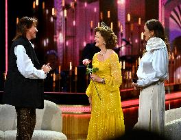 CHRISTER LINDARW AND THE QUEEN
